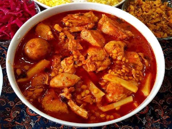 خورشت قیمه چقدر کالری دارد؟