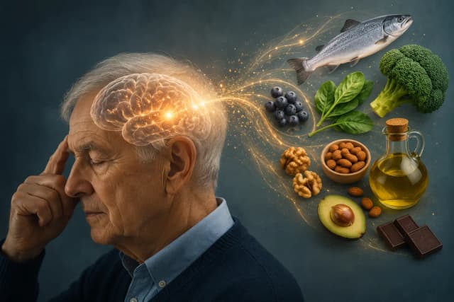 ارتباط رژیم غذایی سالم با کندتر شدن روند پیری مغز