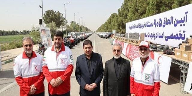 ۹۰۵ دستگاه خودروی امدادی به ناوگان هلال احمر ایران ملحق شد