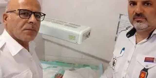 تولد نوزاد عجول کوه زری در آمبولانس