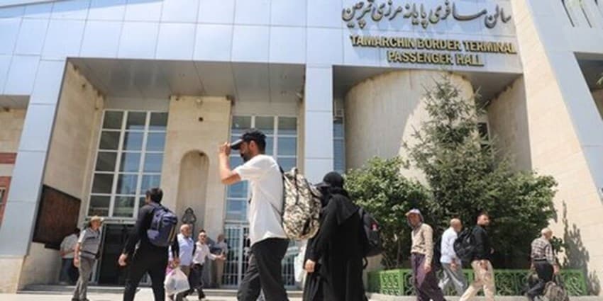 تردد زائران اربعین حسینی از مرز تمرچین به ۲۸ هزار نفر رسید
