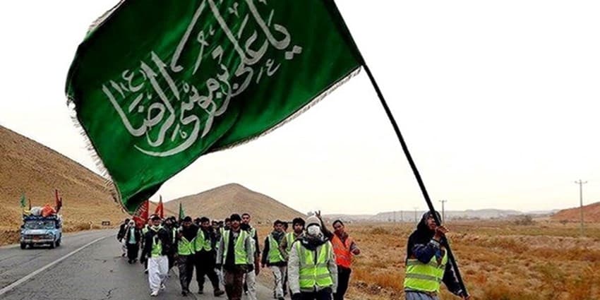 خدمات درمانی سپاه به بیش از ۲۷۰۰ زائر پیاده امام رضا(ع)