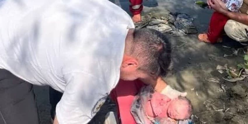 به دنيا آمدن نوزاد در قایق امدادي