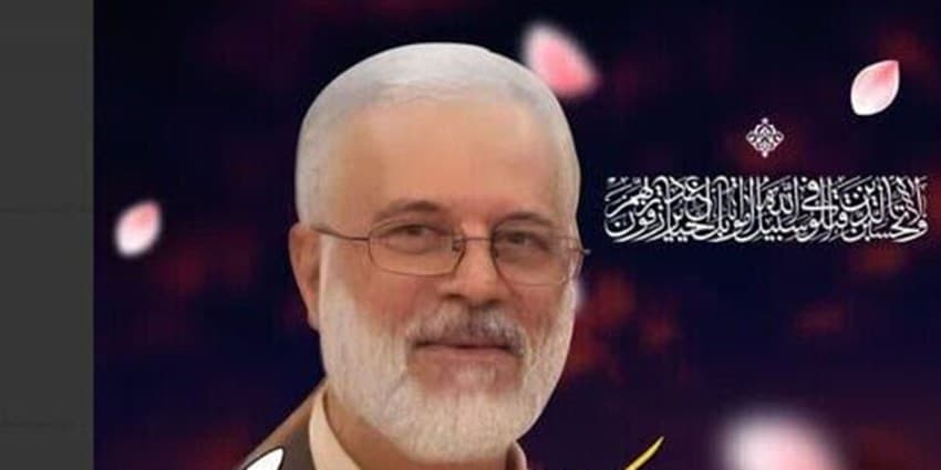 مراسم وداع با پیکر شهید حیدری در دانشگاه علوم پزشکی