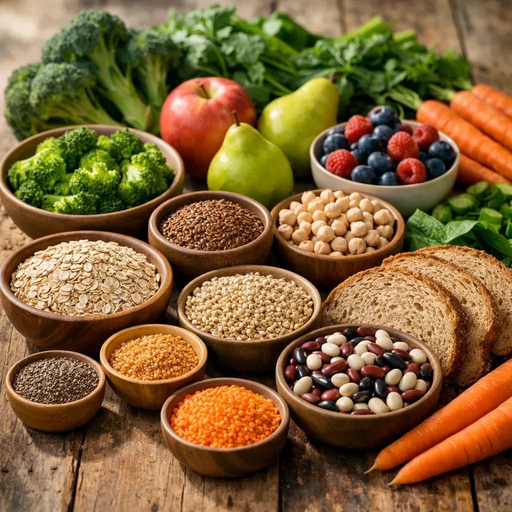 فیبر بیشتر در بشقاب؛ راهکاری ساده برای سلامت دستگاه گوارش