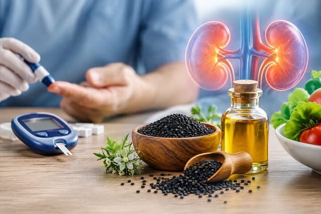 آیا سیاهدانه میتواند از کلیهها در برابر دیابت محافظت کند؟
