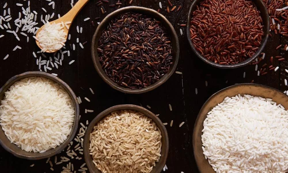 برنج سیاه و سبز ممکن است آهستهتر از برنج سفید هضم شوند
