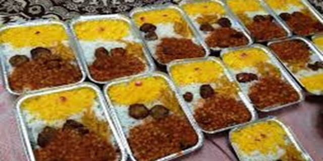 توزیع نذورات گرم فقط در ظروف یکبار مصرف گیاهی و سلولزی