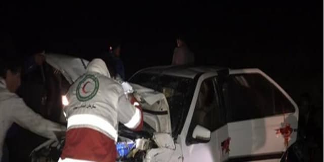 مرگ 5 نفر در تصادف کامیون با پرشیا